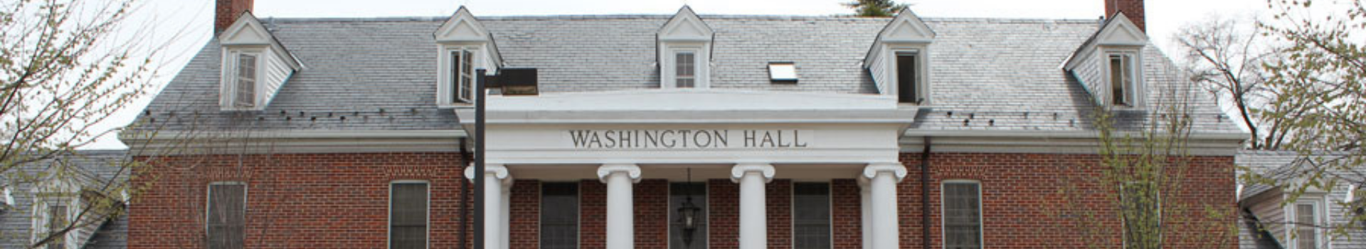 exterior of Washington Hall